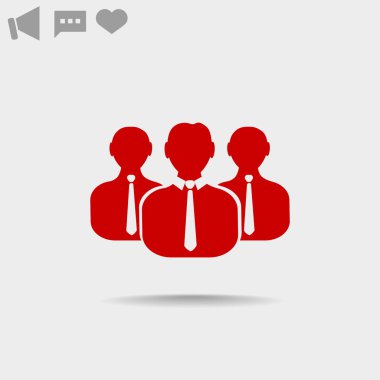 Grup insanların web simgesi