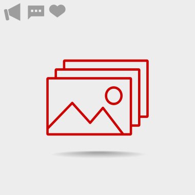 Manzara resim web simgesi