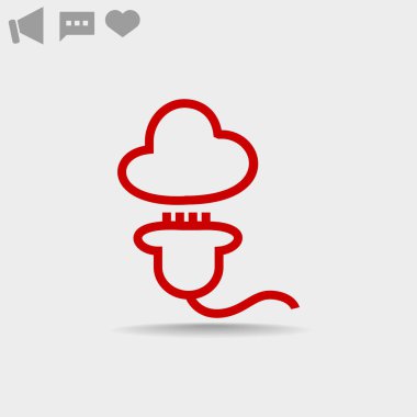 Bulut işareti simgesi