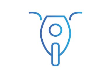 Motosiklet web simgesi.