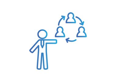 Grup insanların web simgesi