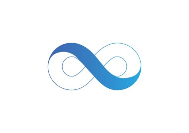 Sonsuzluk sembolü web simgesi 