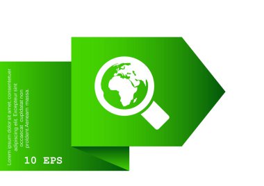 Basit büyüteç simgesini