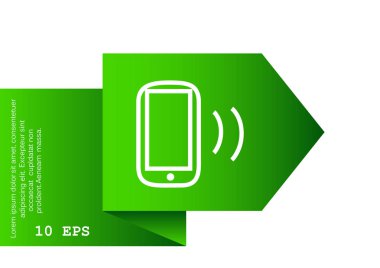 Basit akıllı telefon simgesi