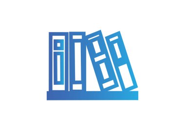 Kitap yığını simgesi