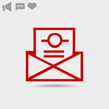 posta mektup simgesi