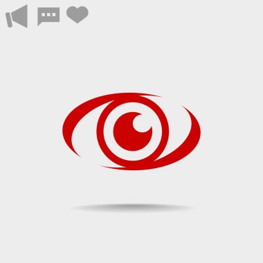 Göz basit simgesini