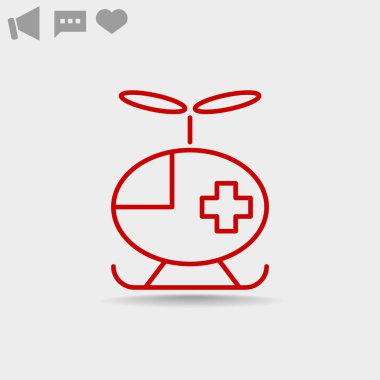 Helikopter web simgesi