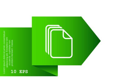 Dosyaları veya belgeleri web simgesi