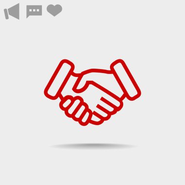 el sıkışma web simgesi.