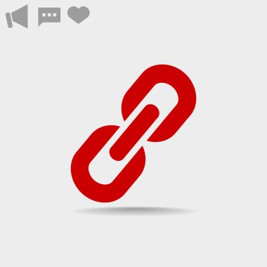 basit zincir simgesi