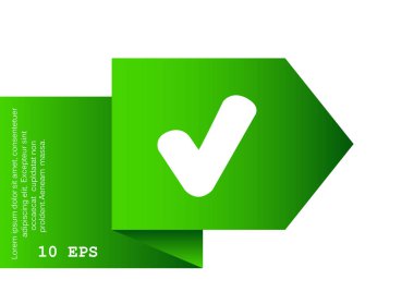 Onay işareti web simgesi