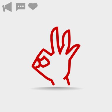  ok işareti web simgesi. 