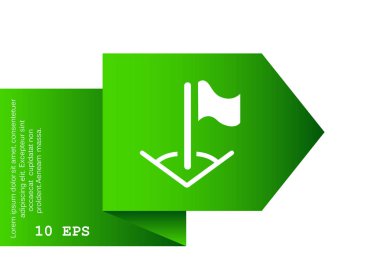 Köşe bayrak simgesi