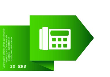 Faks telefon web simgesi