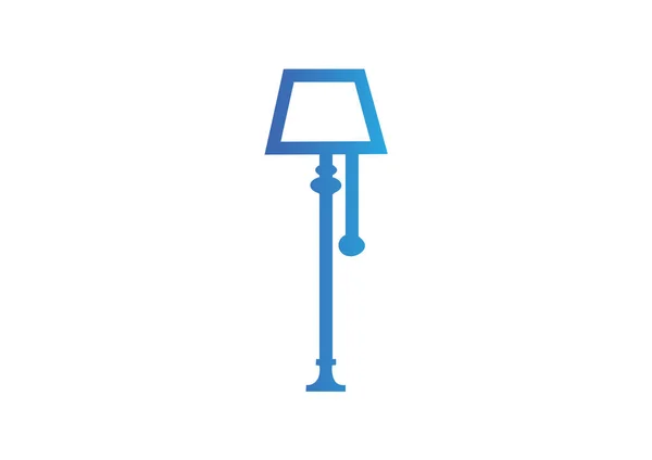 Lamp  web icon. — Stock Vector