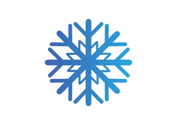 Icona web fiocco di neve — Vettoriale Stock