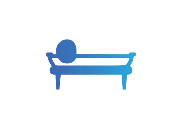 Sofa web icon — Stock Vector