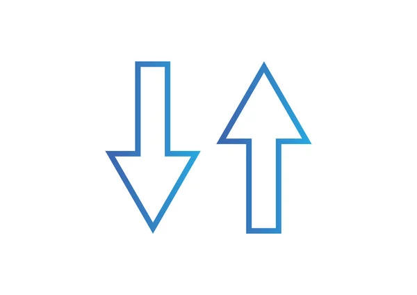 Arrows  web icon. — Stock Vector
