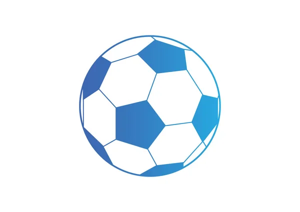Futbol topu web simgesi — Stok Vektör