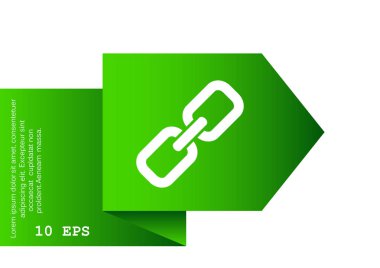 basit zincir simgesi