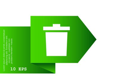 çöp kutusu simgesi web