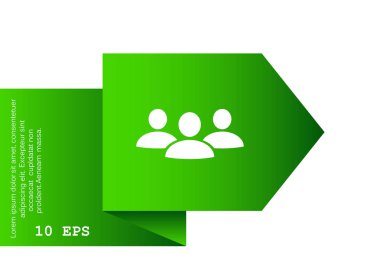 Grup insanların web simgesi