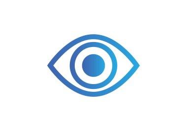 göz web simgesi.