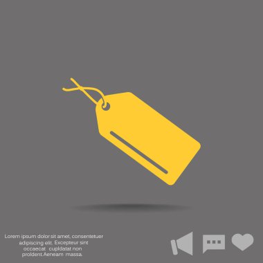 Boş etiket web simgesi