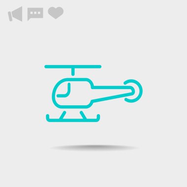 Helikopter web simgesi