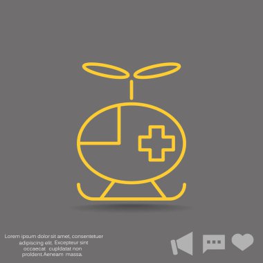 Helikopter web simgesi