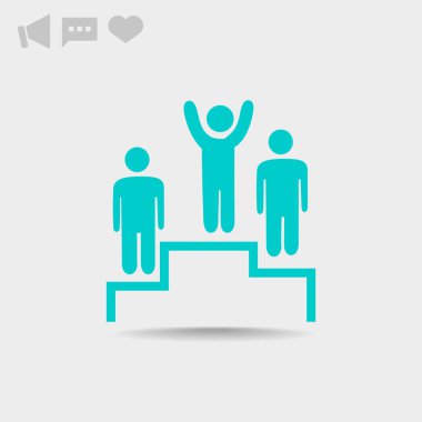 Kazanan podyum simgesi