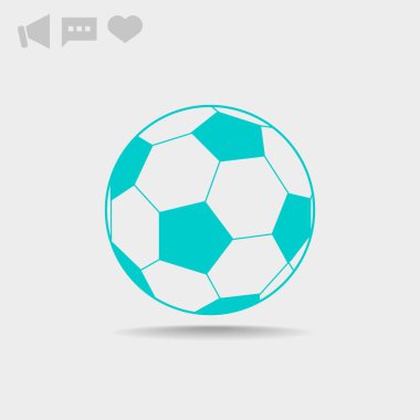 Futbol topu web simgesi