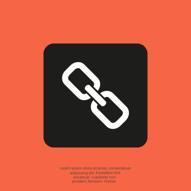 basit zincir simgesi