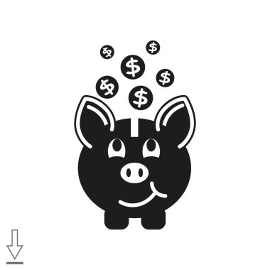 Domuz kumbarası simgesi