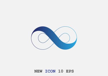 Sonsuzluk sembolü web simgesi 