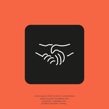 el sıkışma web simgesi.