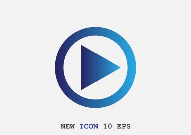 düğme web simgesi oynamak