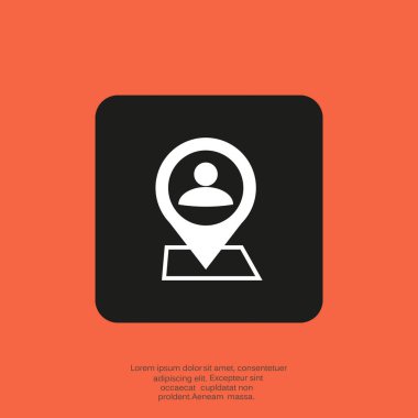 harita işaretleyici ağ simgesi