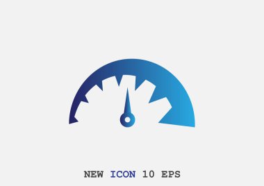 Basit hız göstergesi web simgesi