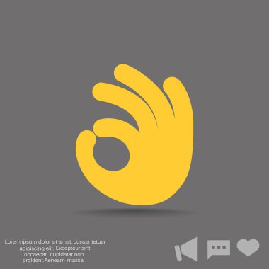  ok işareti web simgesi. 