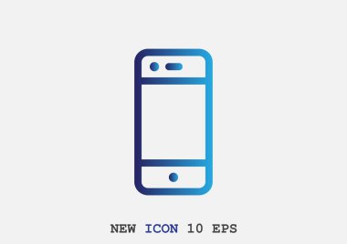 Basit akıllı telefon simgesi