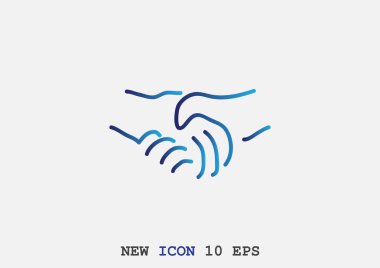 el sıkışma web simgesi.