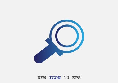 Basit büyüteç simgesini