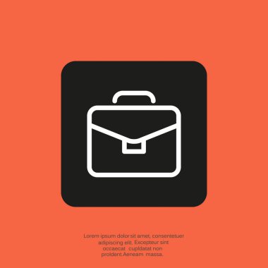 Evrak Çantası'nı basit simgesi