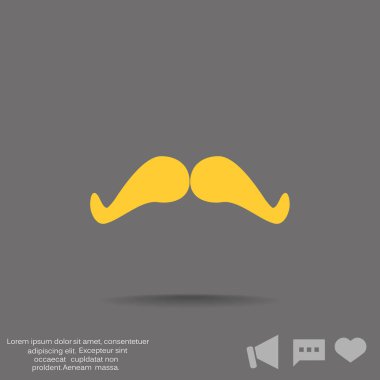 Bıyık web simgesi