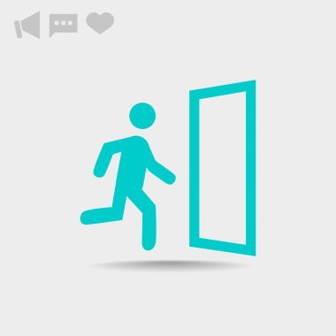 Çıkış web simgesi