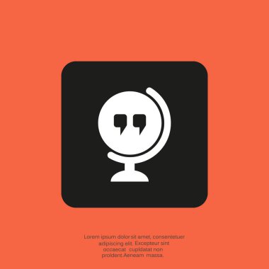 tırnak simgesi olan Küre