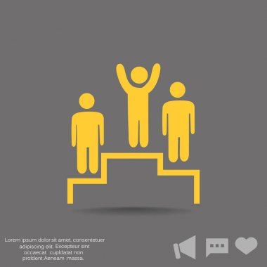 Kazanan podyum simgesi