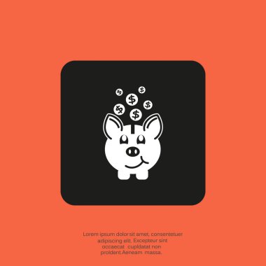 Domuz kumbarası simgesi